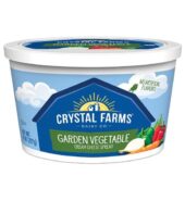 Crystal Farms Garden Veg Cr Ch 8 Oz