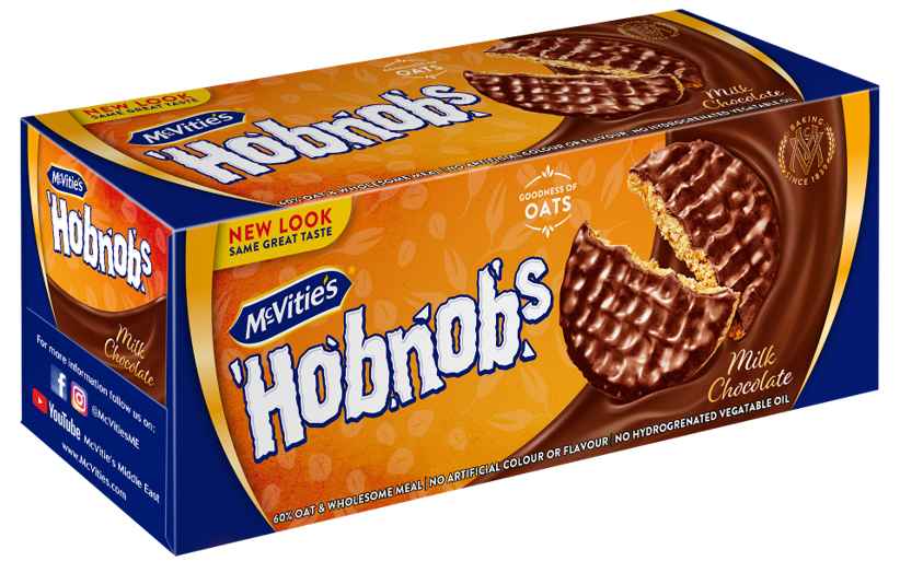 Mc Vites Milk Chocolate Hobnobs 300 G