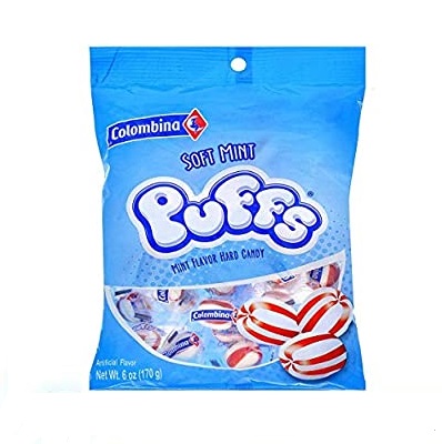 Colombina Xtime Soft Mint Puffs 1 Kg