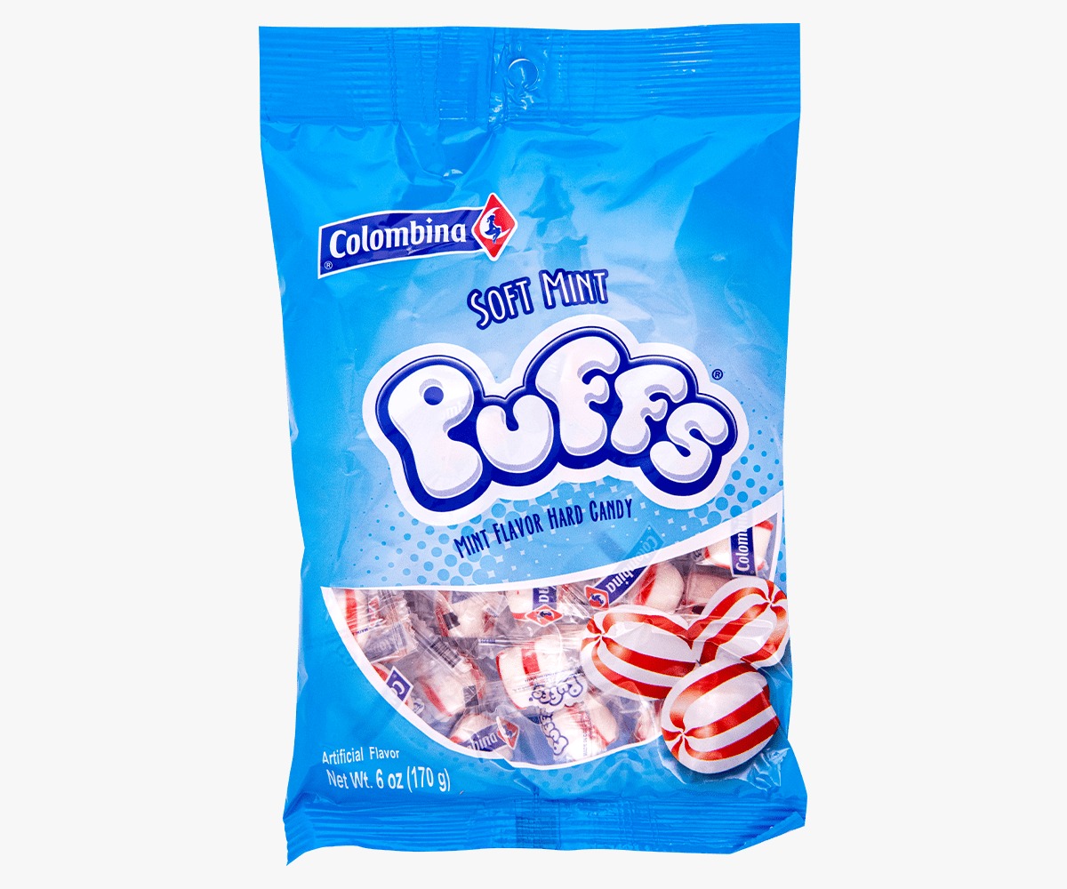 Colombina Soft Mint Puffs Hard Candy 170