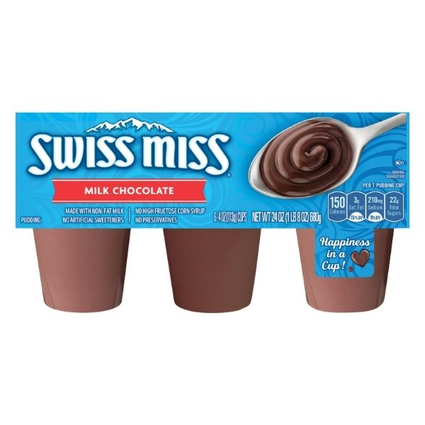 Swiss Miss Pudding Chocolate 6 Ct
