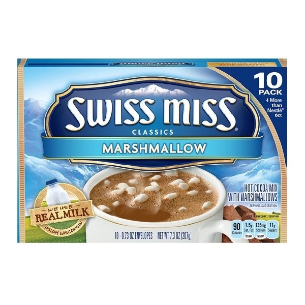 Swiss Miss Hcm Milk Choc+Marshmallow 10