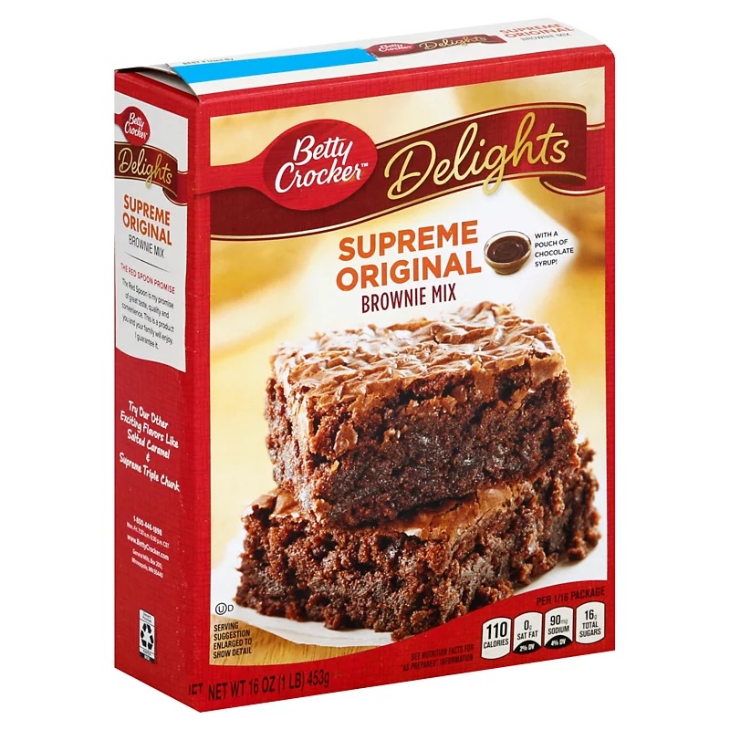 Betty Crocker Delights Suprm Brownie Mix