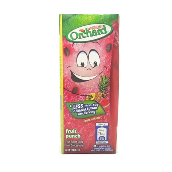 Nestle Orchard Fruit Punch Drink 200 Ml