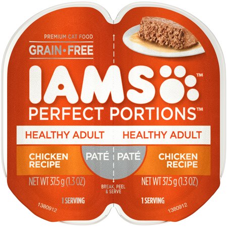 Iams Cat Food Chicken Recipe Adults 2 X