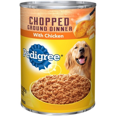 Pedigree Chopped Ground W Chicken 625 G