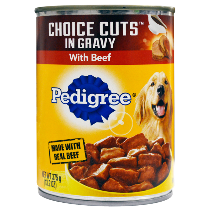 Pedigree Choice Cuts In Gravy W Beef 375