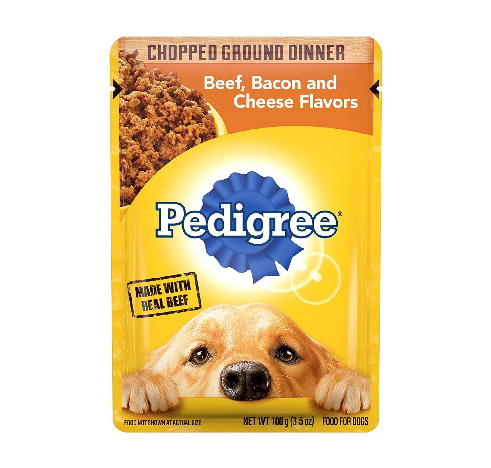 Pedigree Pouch Beef Bacon & Cheese Flavo