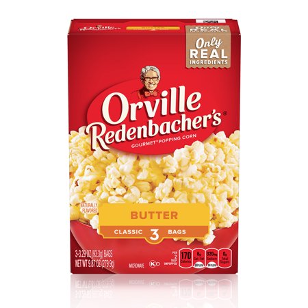 Orville Popcorn Butter 3 Ct