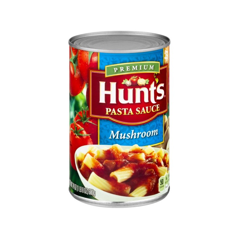 Hunts Pasta Sauce Mushroom 680 G