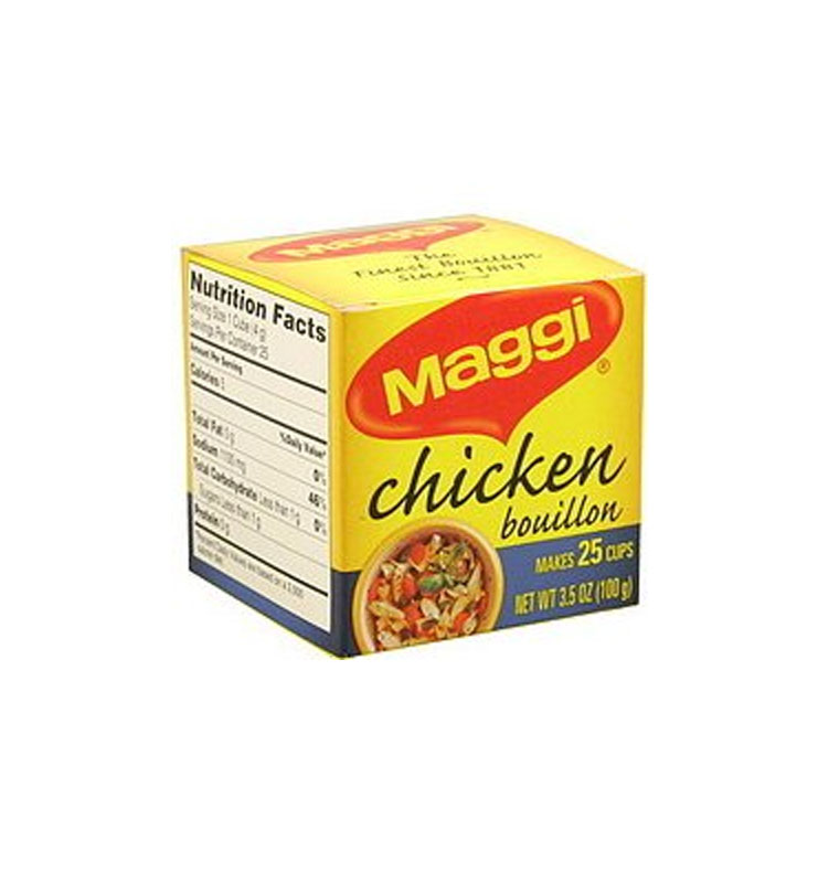Maggi Bouillon Cubes Chicken 25 Ct