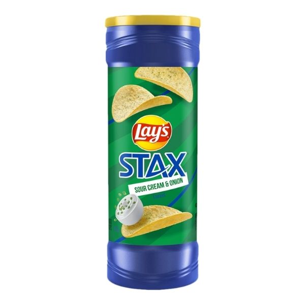 Frito Lay Stax Sour  Cream & Onion 155.6