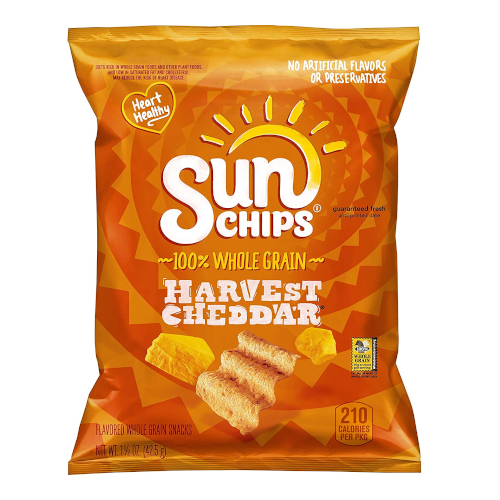 Frito Lay Sunchips Harvest Cheddar 42.5