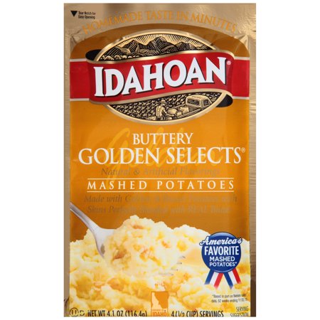 Idahoan Buttery Golden Selects Mashed Po