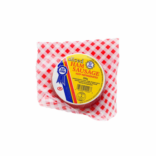 Blue Ribbon Sliced Ham Sausage 200 G
