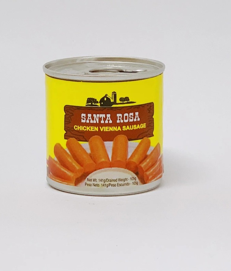 Santa Rosa Chicken Vienna Sausage 141 G