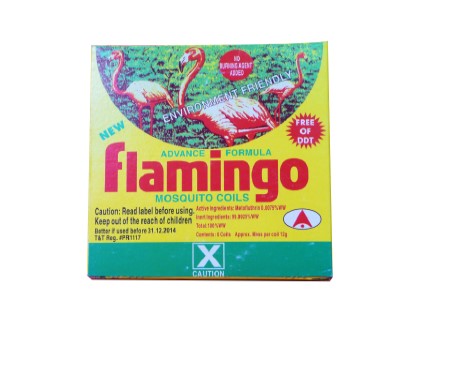 Flamingo Mosquito Coils 6 Ct