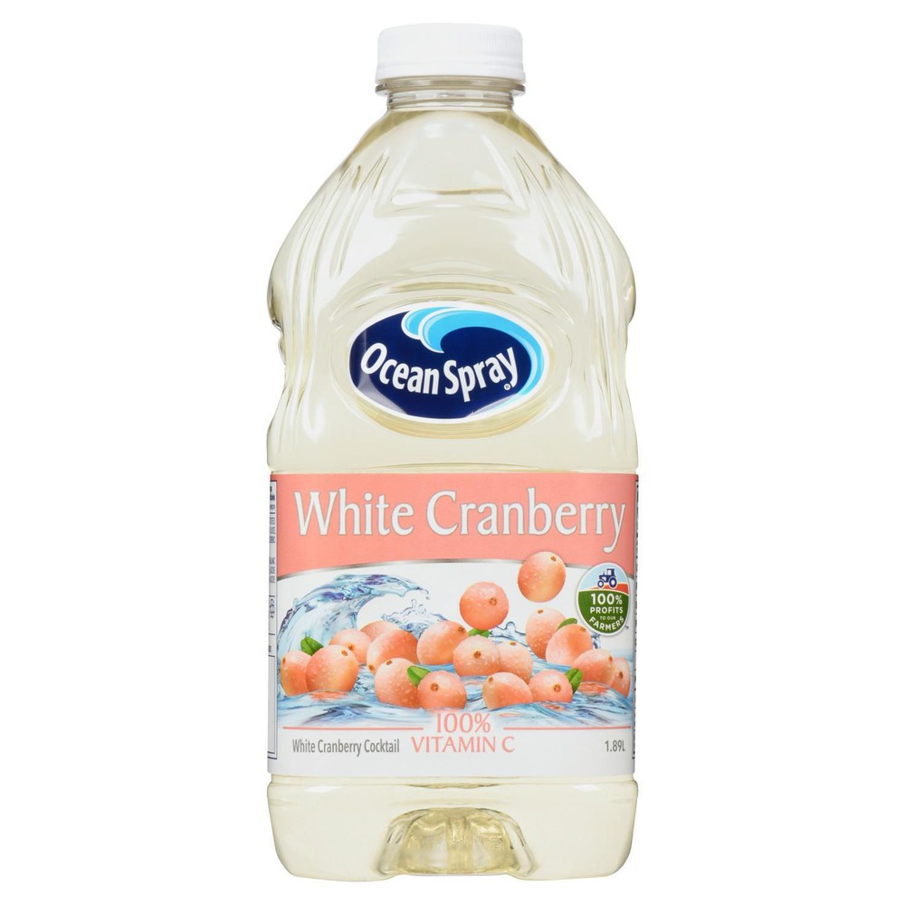 Ocean Spray White Cranberry Juice 1.89 L