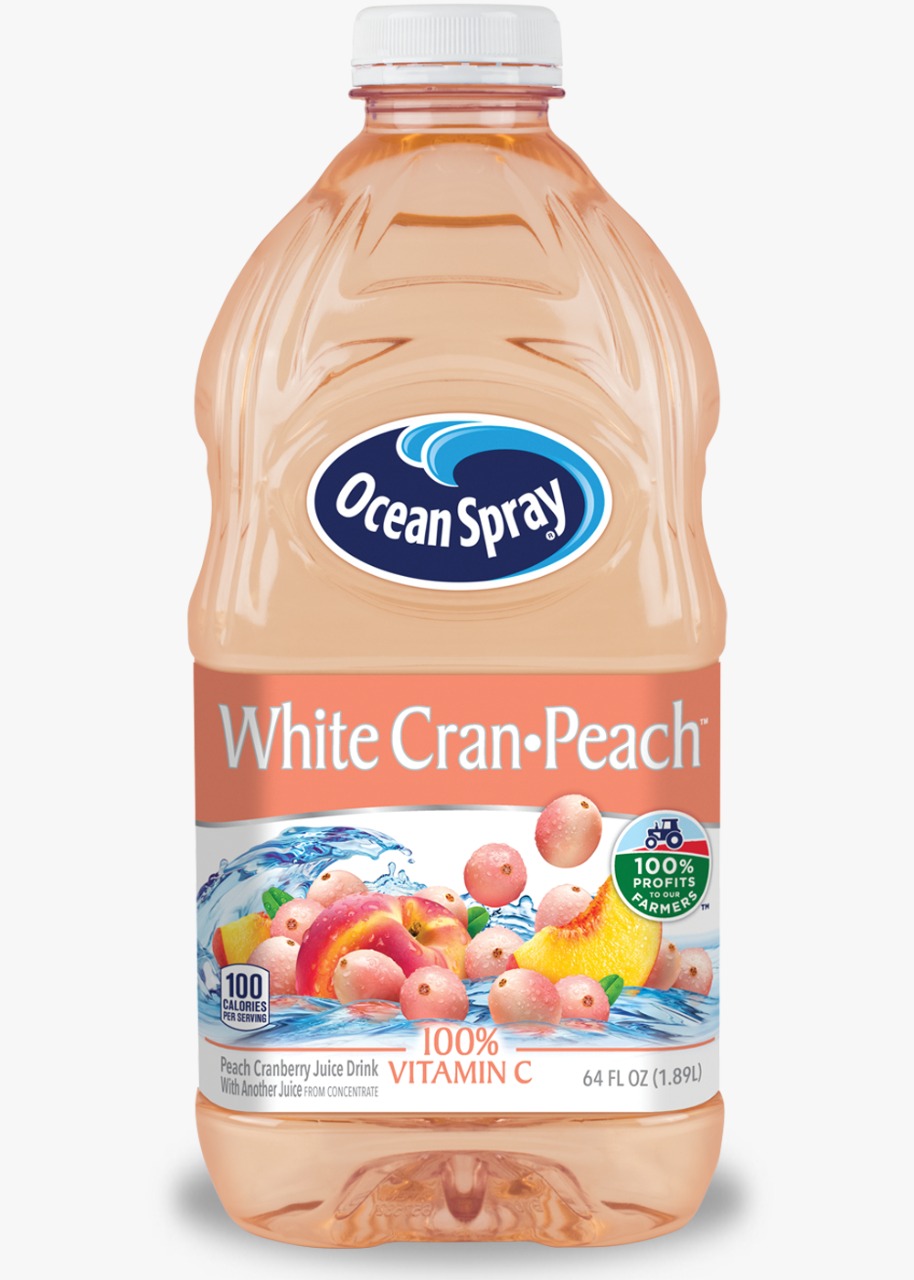 Ocean Spray White Cran Peach 1.89 L