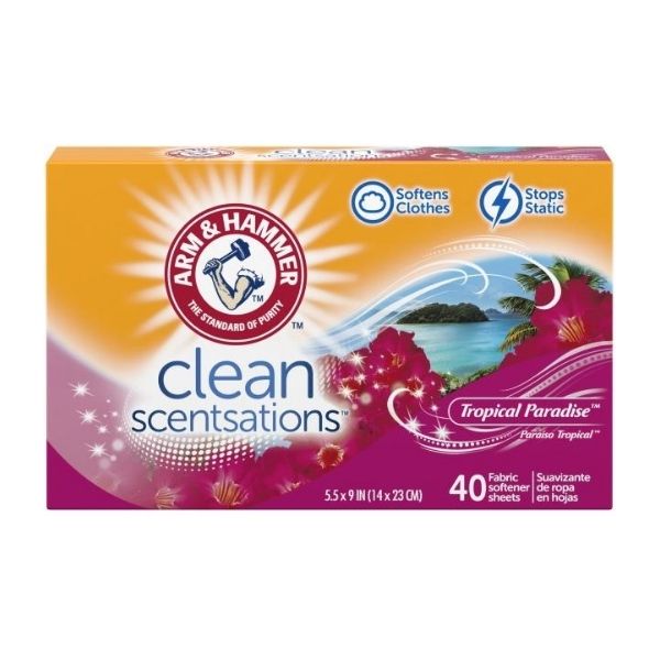 Arm & Hammer Fabric Sheets Tropical Para