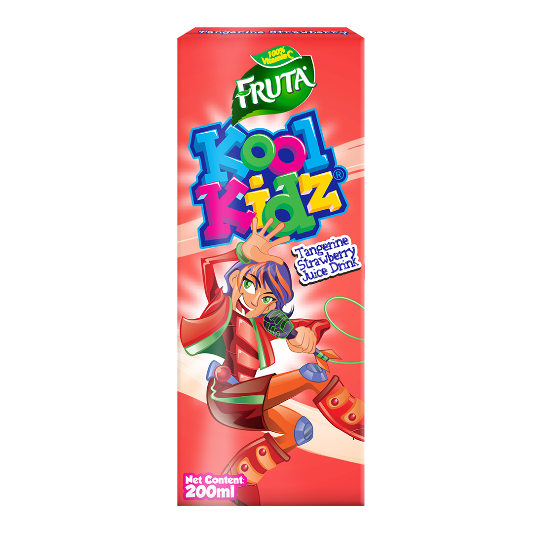 Kool Kidz Tangerine Strawberry 200 Ml