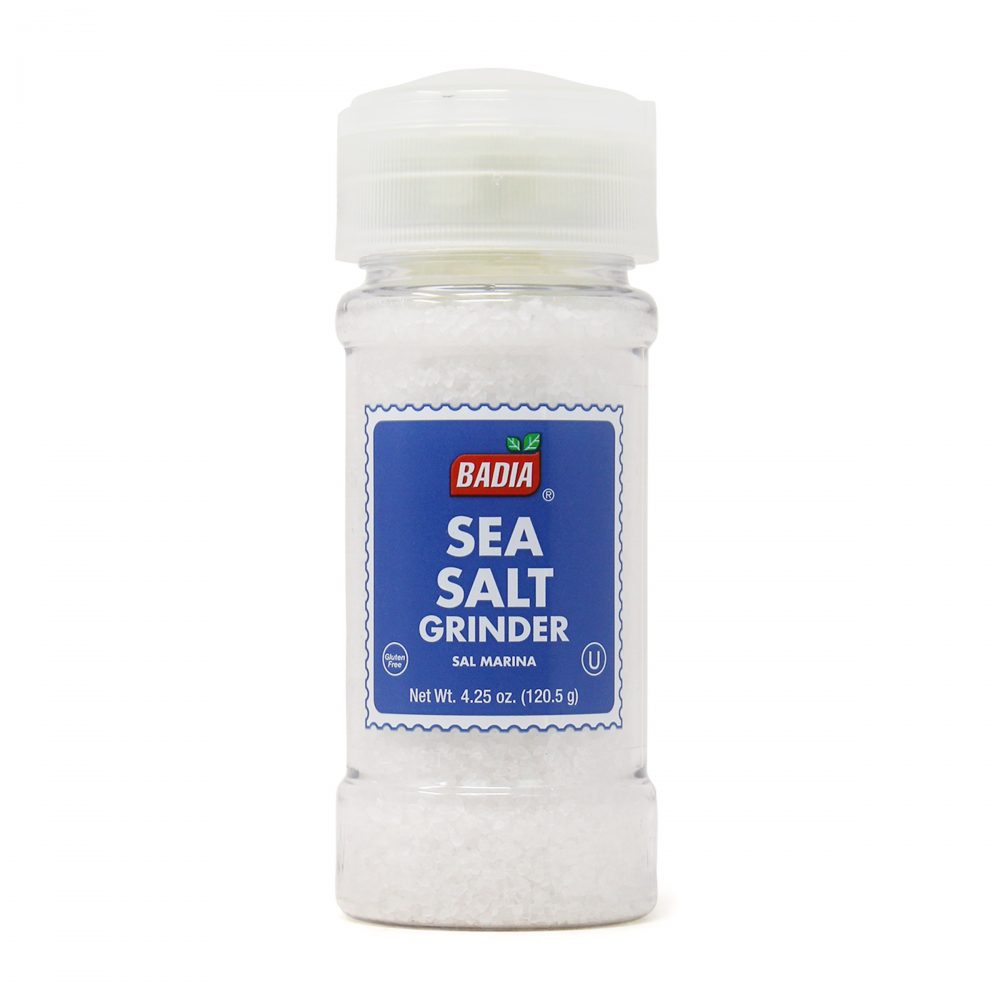 Badia Sea Salt With Grinder 120.5 G