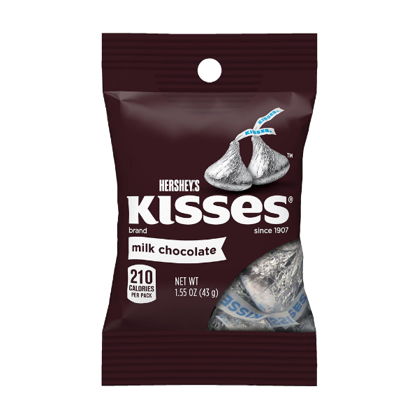 Hersheys Single Serve Kisses 43 G