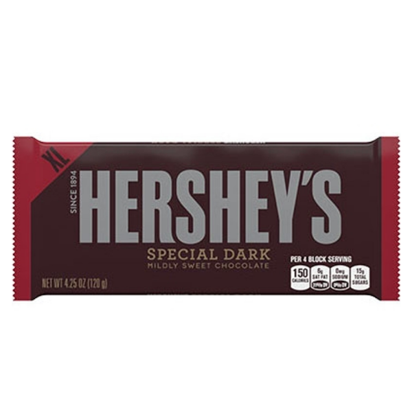 Hersheys Special Dark Xl Bar 124 G