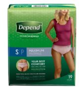 Depend Underwear Women Sml 19 Ct