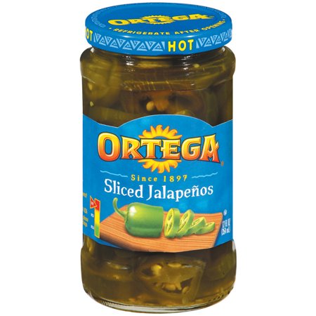 Ortega Sliced Jalapenos 354 Ml
