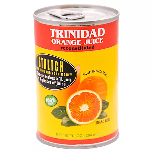 Trinidad Recon Orange Juice Swt 284 Ml