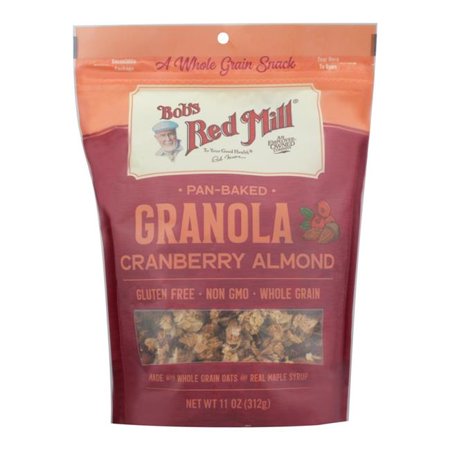 Bobs Red Mill Granola Cran Almond Gf 312
