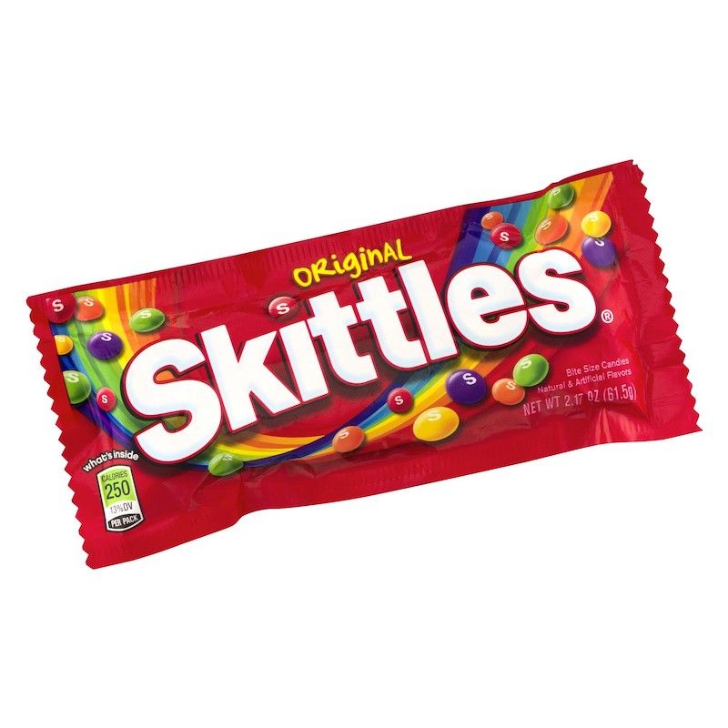 Skittles Orig Candy Singles 61.5 G