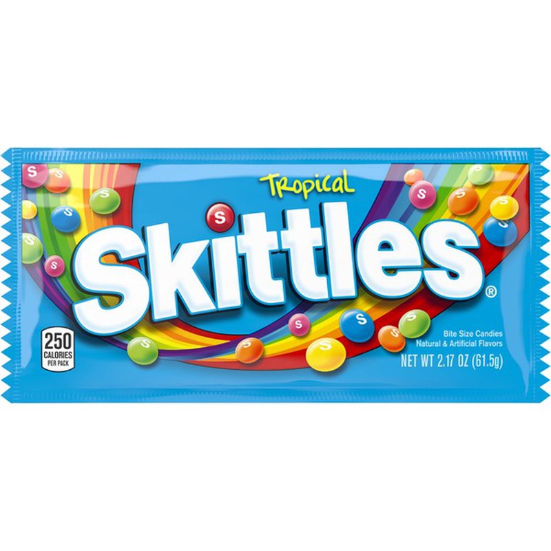 Skittles Tropical Candy Singles 61.5 G