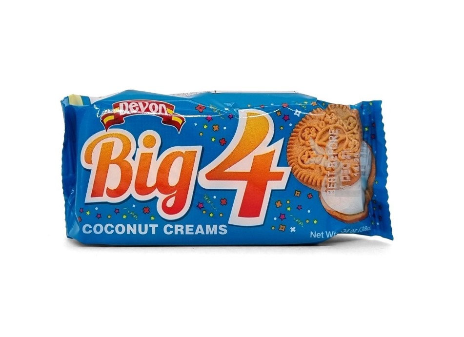 Devon Big 4 Coconut Creams 38 G