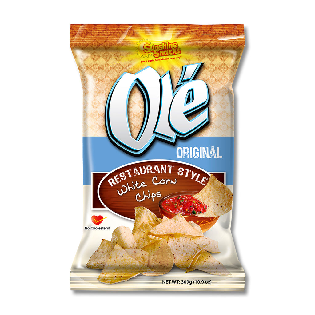 Ole Original White Corn Chips 309 G