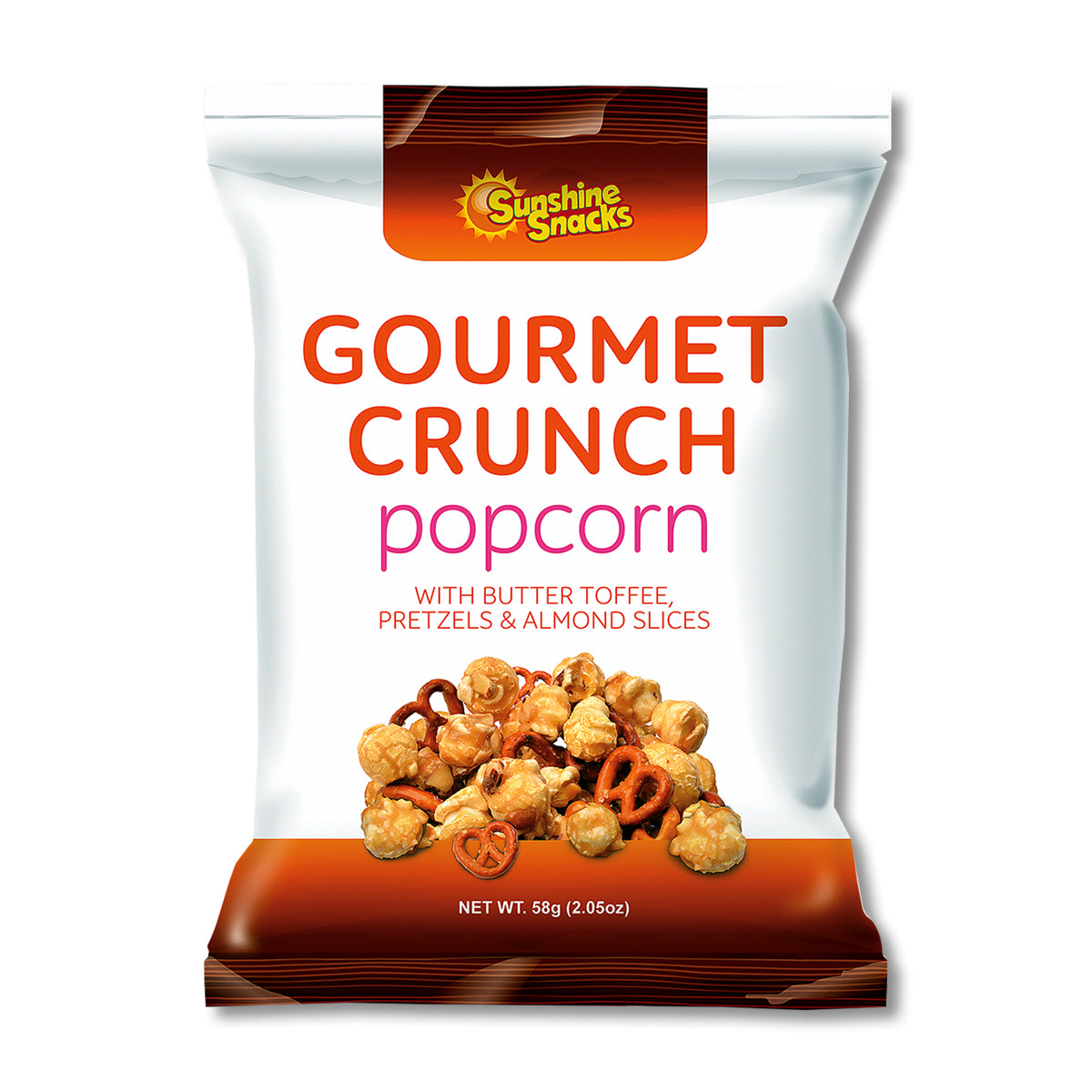 Sunshine Gourmet Crunch Popcorn 58 G
