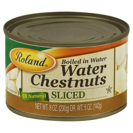 Roland Sliced Water Chestnuts 140 G