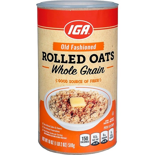 Iga Oatmeal Old Fashioned 510 G