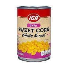 Iga Whole Golden Corn 425 G