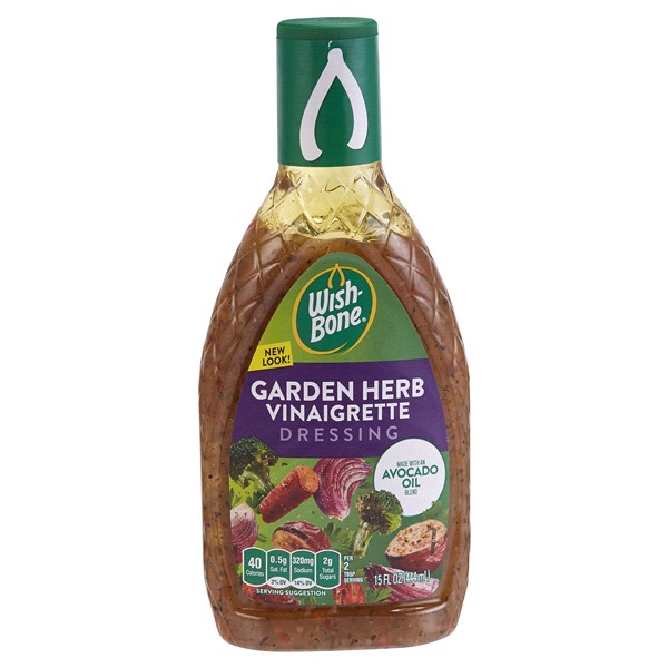 Wishbone Dressing Avo Oil Garden Herb Vi
