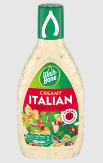Wishbone Dressing Creamy Italian 444 Ml