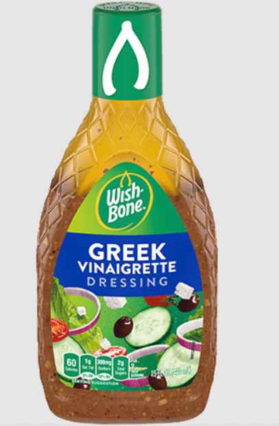 Wishbone Dressing Greek Vinaigrette Dres