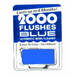 2000 Flushes T/Bowl Tabs:Blue + Detergen