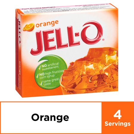 Jello Gelatin Orange 3 Oz