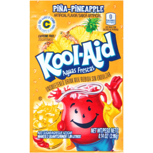 Kool Aid Pineapple 6.2G