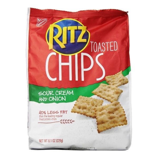 Ritz Chips Sour Cream And Onion 229 G