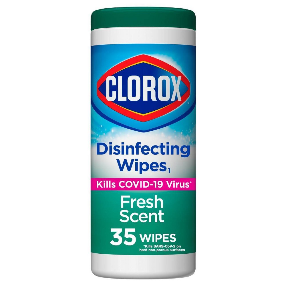 Clorox Disinfect Wipes Lemon 35 Ct