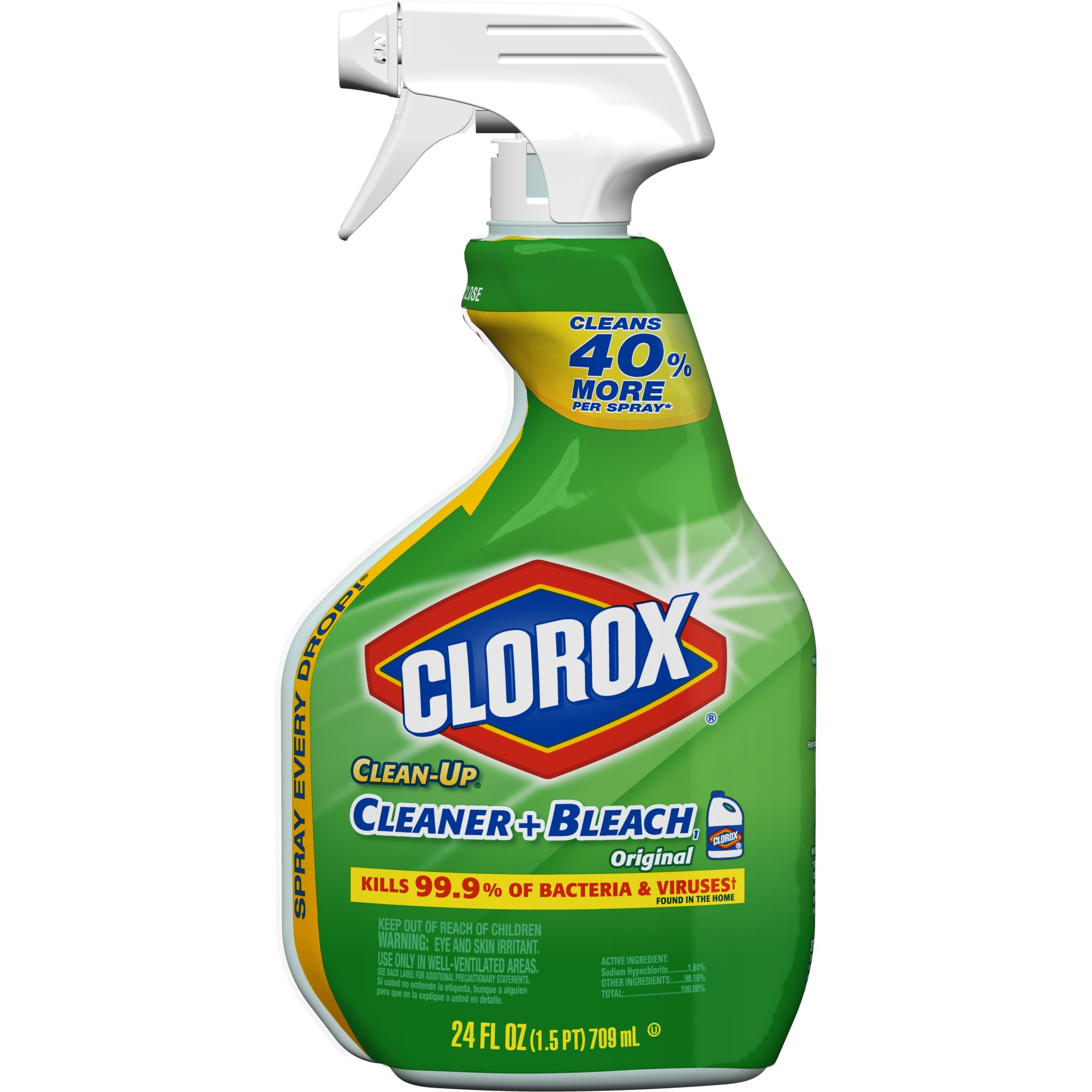 Clorox Clean Up Cleaner & Bleach 709 Ml