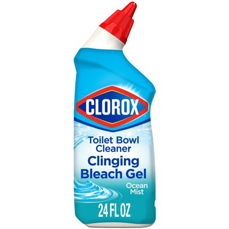 CLOROX TOILET BOWL CLEANER BLEACH GEL COOL WAVE SCENT